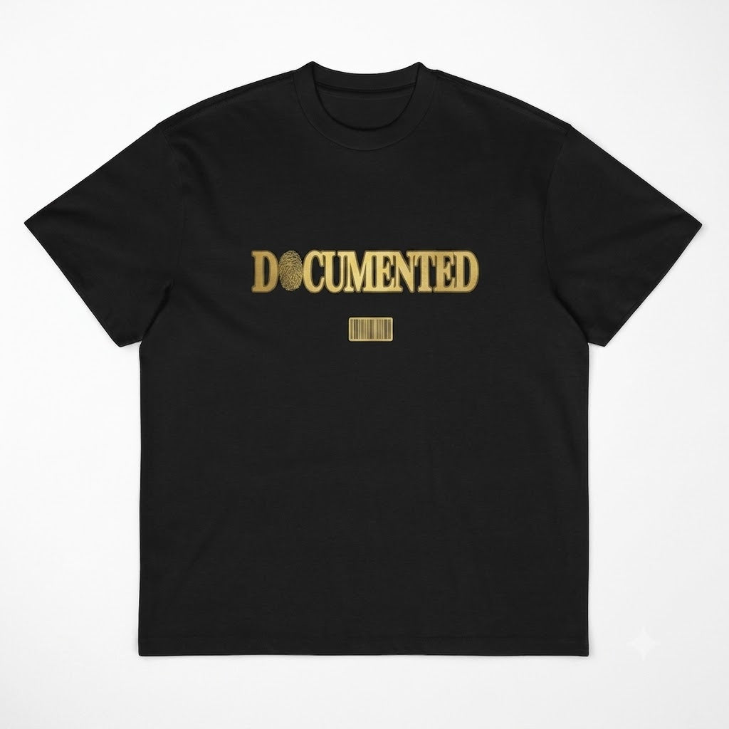 Gold Documented Tee